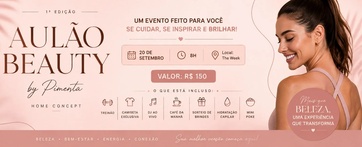 AULÃO BEAUTY - 1º EDIÇÃO